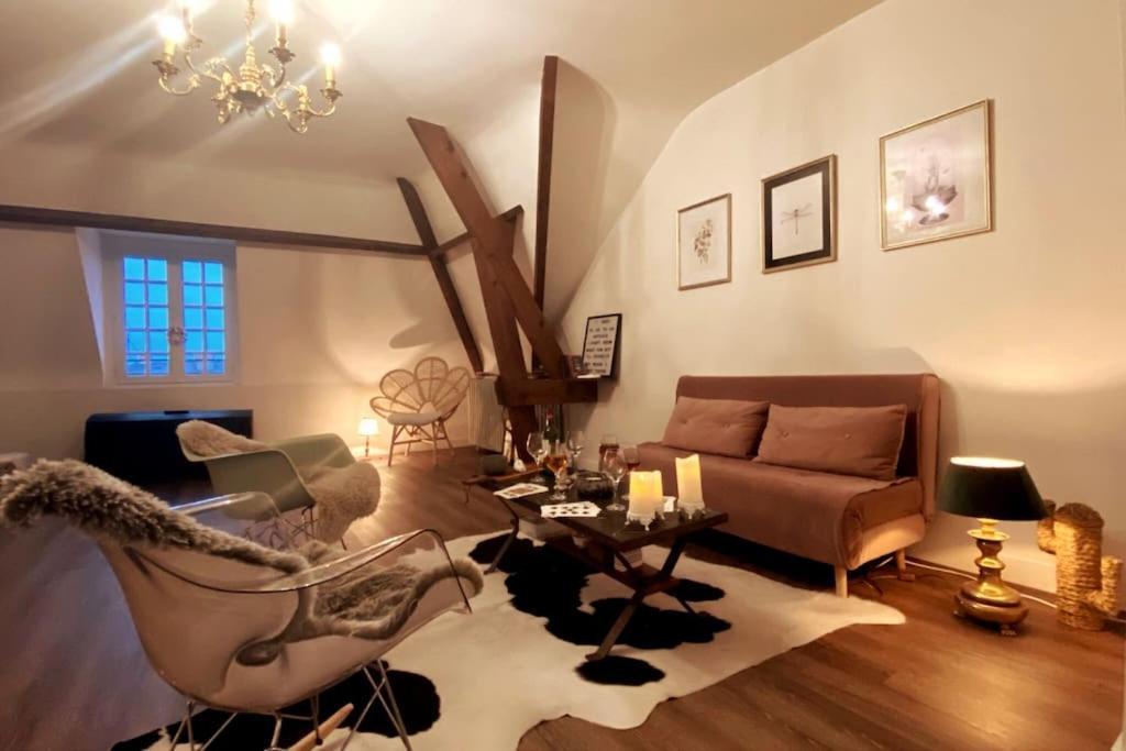 Grand Appartement Place Saint-Pierre, Proche Chateau De Saumur Et Bord De Loire" Dış mekan fotoğraf